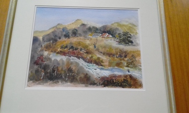 Painting - Anglers at Waterfall farm, Khancoban, Douglas Stephens