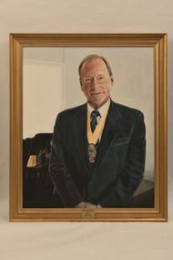 Painting - Portrait of Russell William Stitz, President, Russell William Stitz