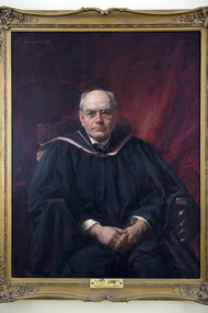 Painting - Portrait of Sir George Syme, President, Sir George Syme