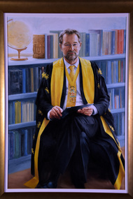 Painting - Portrait of David Watters, President, David Watters