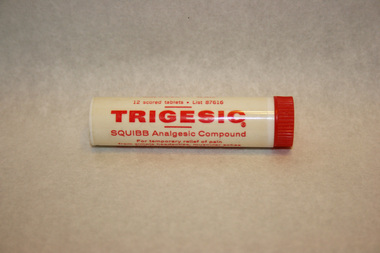 Container - Analgesic, Trigesic