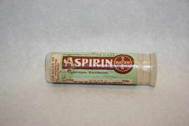 Container - Analgesic, Aspirin, Bayer