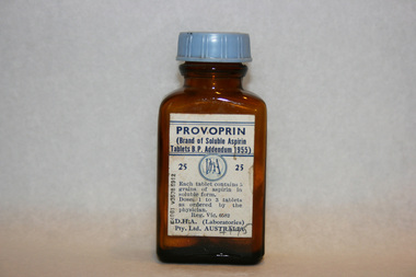 Container - Analgesic, Provoprin, DHA Laboratories