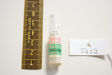 Container - Metaclopramide (Maxolon), 1972