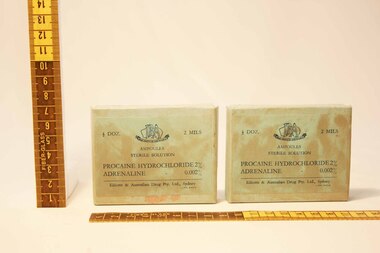 Container - Ampoules, Procaine, Elliotts & Australian Drug Pty. Ltd