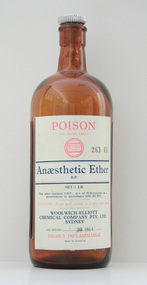 Container - Bottle, Ether, Woolwich Elliott, 1964