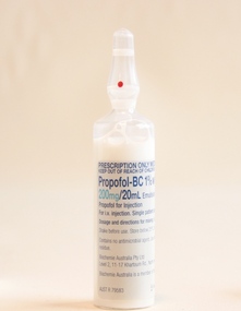 Container - Ampoule, Propofol, Biochemie Australia (Novartis)