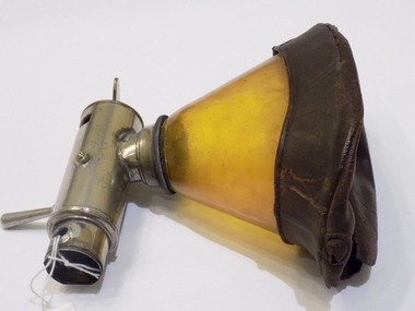 Equipment - Hewitt's Gas-Air Stopcock and Mask, 1887