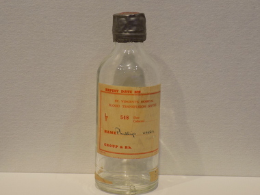 Container - Bottle, Blood transfusion