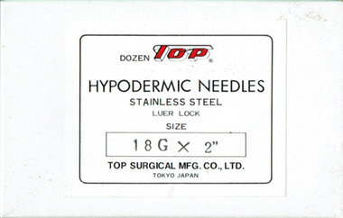 Tool - Needles, Top Surgical Mfg Co Ltd