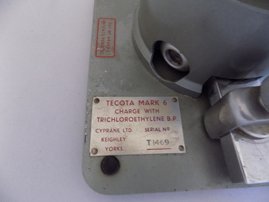 Equipment - Vaporiser, Tecota, Cyprane Ltd, c. 1970