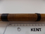The engravings along the blowpipe are used for a variety of cultural purposes including helping to identify the correct plants to use when making the poison used in hunting.
