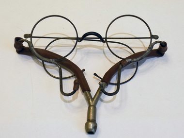 Equipment - Mask, Spectacle frame, c. 1930