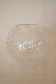 Vase, crystal, Royal Brierley, Unknown
