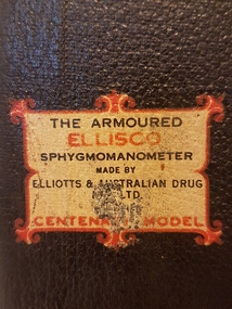 Manometer, Mercury, Elliotts & Australian Drug Pty. Ltd