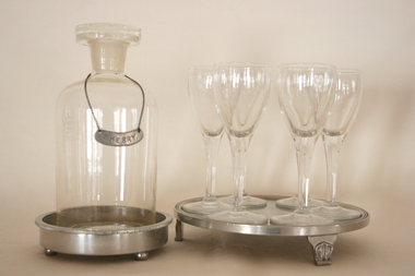 Domestic object - Decanter set, 1972
