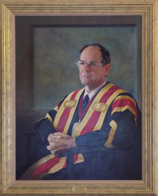 Painting - Portrait, Ben Joel, Presidential Portrait of Professor Neville J Davis, 1997