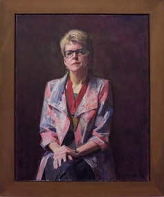 Painting - Portrait, Robert Hannaford, Presidential Portrait of Dr Lindy Roberts, 2013