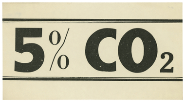 Ephemera - Label, Cylinder, Commonwealth Industrial Gases Ltd