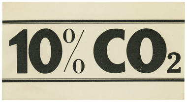Ephemera - Label, Cylinder, Commonwealth Industrial Gases Ltd
