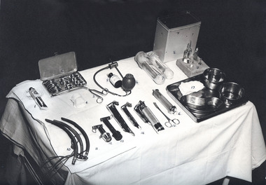 Album - Photo album, Anaesthetic trays, 1950s - 1970s