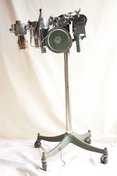 McKesson Nargraf machine affixed to a metal stand.
