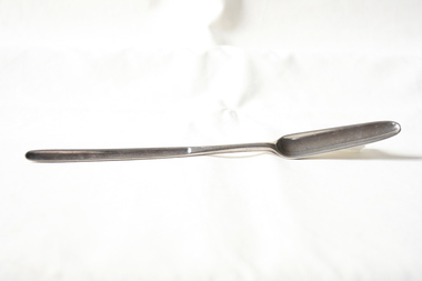 The sterling silver marrow spoon.