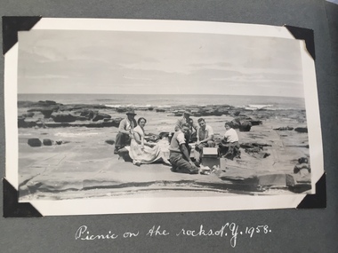 Film - Olive and Gordon Currie with photo album