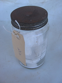 Old Jar With Epsom Salts