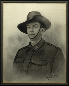 Drawing - Portrait, framed, c. 1915