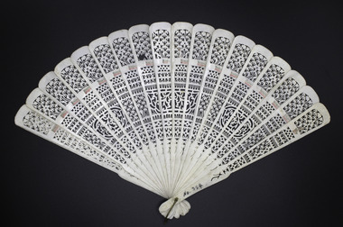 Accessory - Fan, 1850-1900