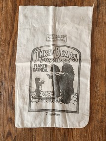 [1] Three Bears Porridge Flaked Oatmeal Bag (Front)