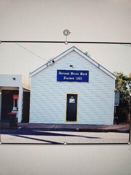 Natimuk Brass Band - Outdoor Building Sign