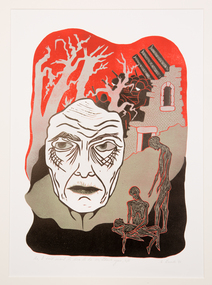Print, Nanette Bourke, No, I don't want to live to 100, Thank you, 1992