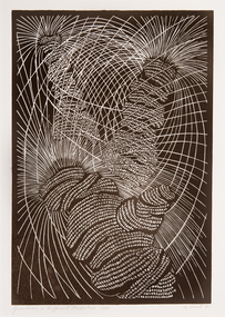 Print, Nanette Bourke, Grasstrees, a different perspective, 1992