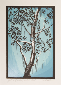 Print, Nanette Bourke, Just a Gumtree, 2006