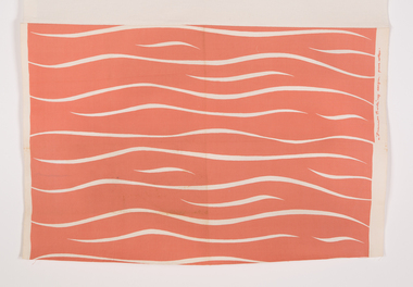 Textile, Frances Burke, Tiger Stripe, c. 1939