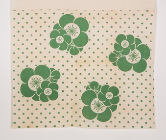 Textile, Frances Burke, Plum Blossom, 1948