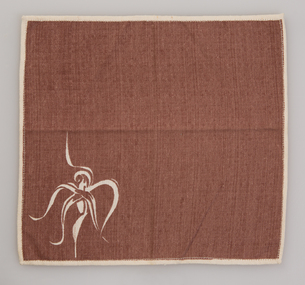 Textile, Frances Burke, Spider Orchid (mat), c. 1955