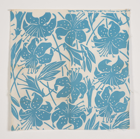 Textile, Frances Burke, Tiger Lily, 1951