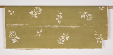 Textile, Frances Burke, Rose, 1947