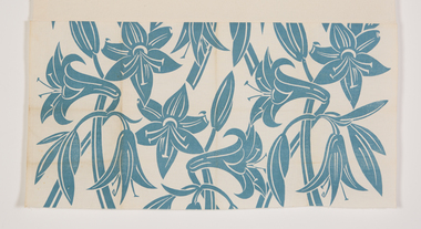 Textile, Frances Burke, Belladonna, 1938-1941
