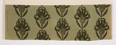 Textile, Frances Burke, Waratah, c. 1955