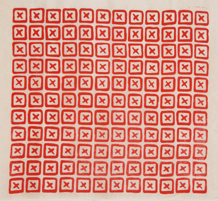 Textile, Frances Burke, Unknown, 2 pieces, 1939-1950