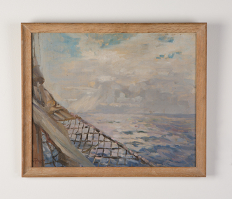 Painting, Violet Teague, A Following Wind