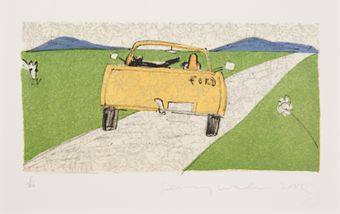 Print, Car, 2001