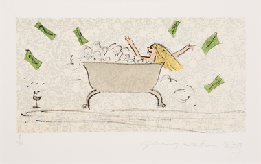 Print, Jenny Watson, Bath, 2001