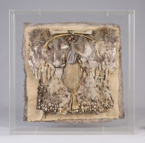 Mixed media, Inga Hunter, Iboriis Robe of the Keeper of the Dead, 1986-1989