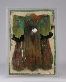 Mixed media, Inga Hunter, The Forest People Robe of the Keeper of the Pathwa, 1986-1989