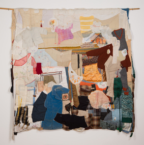 Mixed media, Lois Densham, Life's Full Circle, 1983